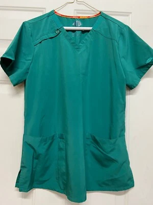Blusa Médica Médica Dickies Enfermería Veterinaria Tecnología EDS Essentials Mediana Foto 1 de 2