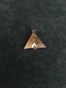Vintage Tipi Pin Signed R Teepee - Picture 1 of 7