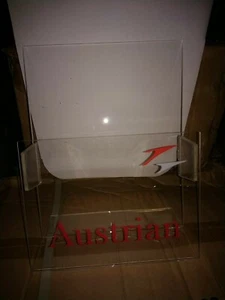 AUSTRIAN AIRLINE  PROSPEKTSTÄNDER  DIN A 4  rar - Bild 1 von 3