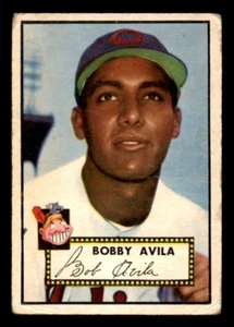 1952 Topps #257 Bobby Avila Indians VG (Creased) - Picture 1 of 2