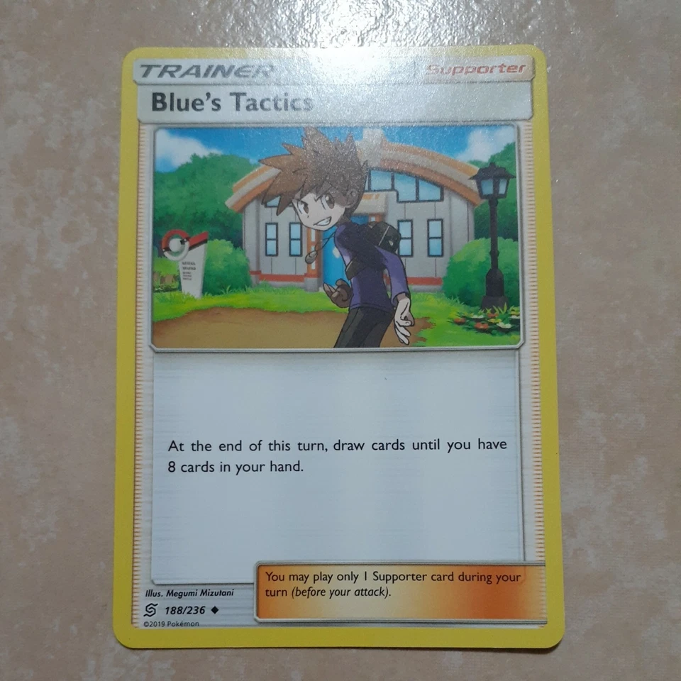 Pokémon TCG Blue's Tactics Unified Minds 188/236 Regular Uncommon - Image 1 of 2