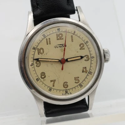 FORTIS WW2 военные швейцарские наручные часы 32 мм 16 мм LUG REF. 4097 RUN (KH) - Изображение 1 из 4