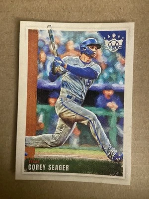 2022 Panini Diamond Kings Baseball Corey Seager Texas Rangers #33  - Image 1 of 2