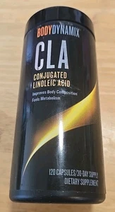 Body Dynamix CLA | Fuels Energy and Metabolism 120 Capsules EXP: 02/28 - Picture 1 of 5