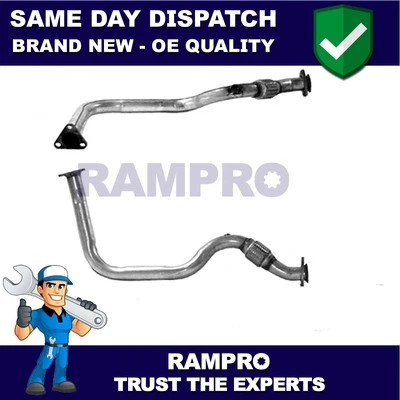 Tubo de escape delantero Rampro Euro 2 para Seat Ibiza 1996-1998 1.4 6K025391AB Foto 1 de 4