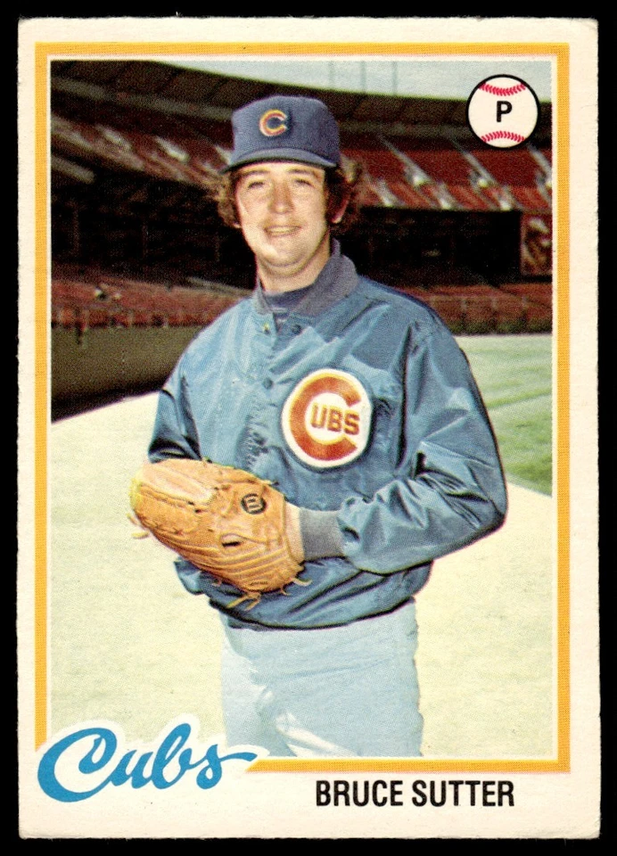 1978 O-Pee-Chee Bruce Sutter Chicago Cubs #196 - Image 1 of 2