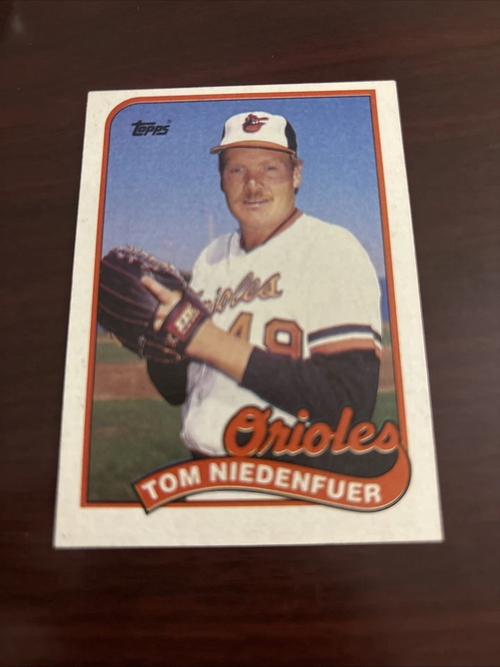 1989 Topps - #651 Tom Niedenfuer Baltimore Orioles - Image 1 of 1