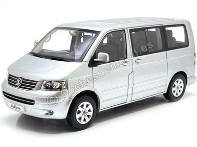 2003 Volkswagen VW T5 Multivan Gris Metalizado 1:18 Norev 188601 - Photo 1/4