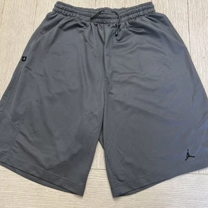Jordan pantaloncino uomo 2XL grigio basket atletico leggero coulisse logo NBA - Foto 1 di 9