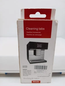 Miele Cleaning Tablets for Coffee Machines – 10 Tabs – New (Damaged Box) - Picture 1 of 2