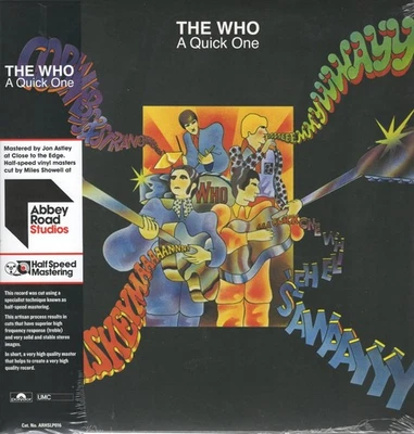 Who A Quick One (Half Speed Master) LP vinyl Europe Polydor 2022 Half Speed - Photo 1/2