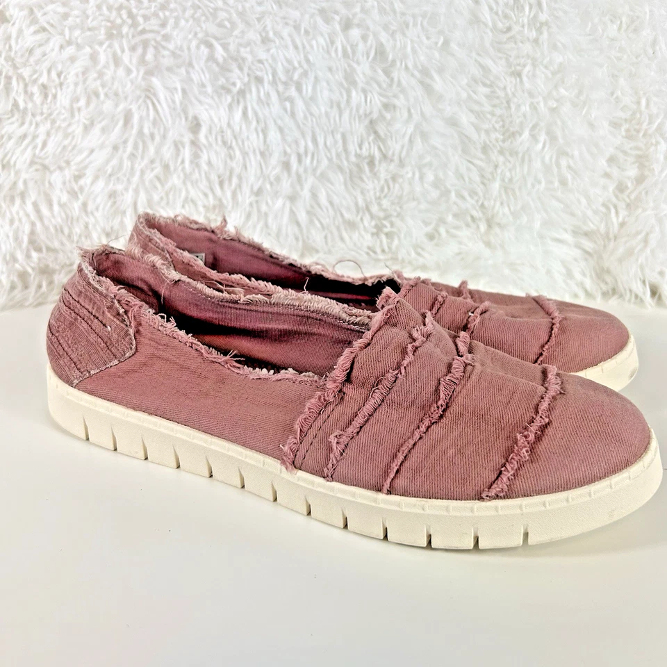 Zapatos sin cordones Rocket Dog para mujer 11 rosa de lona Sarai Radui cómodos Foto 1 de 4