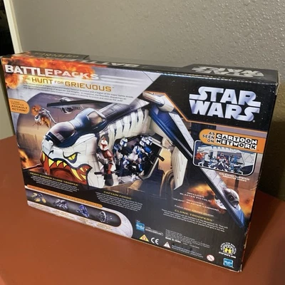 SAGA STAR WARS LA CAZA DE LA BATALLA GRAVE PACK GUERRAS CLON Foto 1 de 4