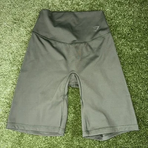 Pantalones Cortos de Ciclismo Gymshark Para Mujer Elevate Cintura Alta Verde Oliva Talla XS Gimnasio - Imagen 1 de 6