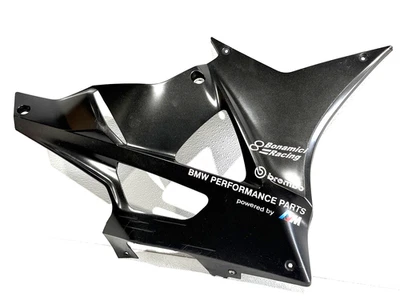 BMW S1000RR K46 2010 OEM lado derecho carenado inferior vientre ¡plástico negro! Foto 1 de 4