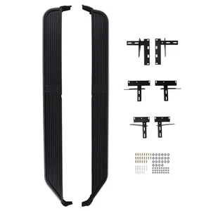 Running Board Side Steps for Land Rover Discovery 3 4 LR3 LR4 Aluminum Black - Picture 1 of 12