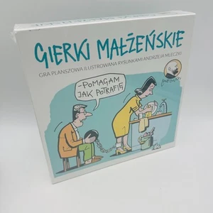 Gierki Małżeńskie Polska Gra Planszowa Towarzyska Imprezowa Walentynki Precent - Foto 1 di 8