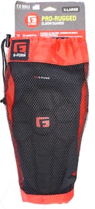 G-Form Pro-Rugged SmartFlex 2 Elbow Red Logo Guards Washable, Size XL, GE1621-1 - Picture 1 of 3