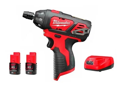 Milwaukee M12BD-202C 12v Compact Screwdriver - Free 1 Year Guarantee - Image 1 of 4