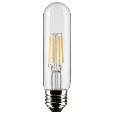 5.5 Watt T10 LED - Clear - Medium Base - 2700K - 450 Lumens - 120 Volt - 2-Card - Image 1 of 4