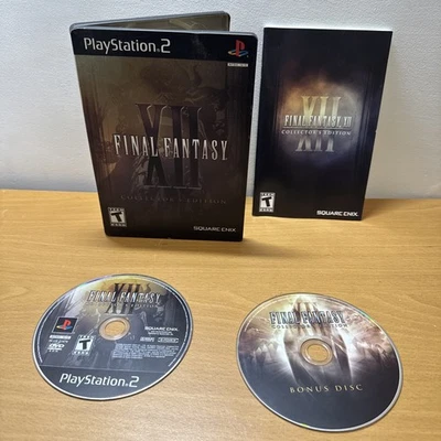 Final Fantasy XII: Collector's Edition - PlayStation 2 PS2 - CIB com manual/bônus - Imagem 1 de 4