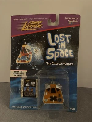 Johnny Lightning Lost In Space Pod Toy Classic 60's TV Show + Film Clip #38 - Image 1 of 4