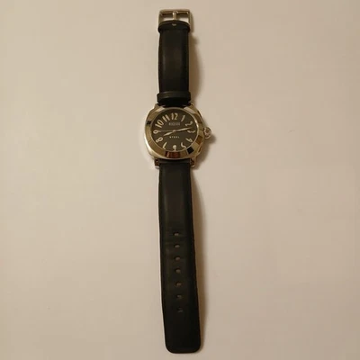 Ecclissi Men Stainless Steel Black 3ATM WR Watch Japan Quartz Movt 75480 - Image 1 of 4