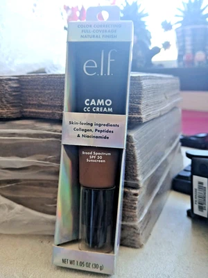 E.l.f Camo Cc Cream Deep 540 N Skin Loving Ingredients Spf 30 1.05 Oz - Image 1 of 2