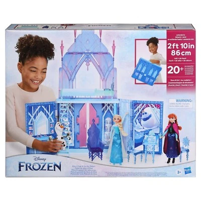 HASBRO Disney Frozen: Elsa's Fold and Go Ice Palace Doll Playset