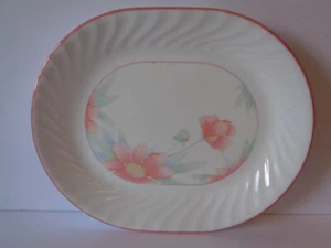 Corelle Peony Serving Platter Made in USA Retired Pattern - Picture 1 of 1