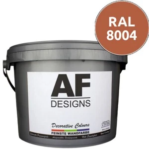 Wandfarbe Trendfarbe RAL8004 KUPFERBRAUN 10 L Innenwandfarbe Wände & Decken - Bild 1 von 1