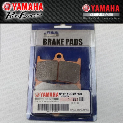 2002 - 2003 YAMAHA YZF-R1 YZFR1 YZF R1 OEM FRONT BRAKE PADS SET 5PW-W0045-00-00 - Image 1 of 4