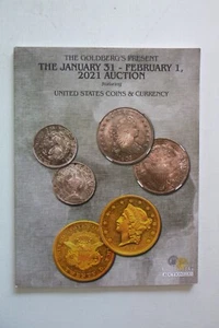 Ira & Larry Goldberg Jan 31- Feb 1, 2021 US Coins & Currency Auction Catalogue - Picture 1 of 2