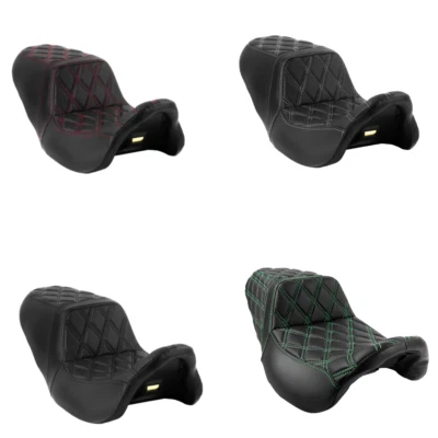 Asiento trasero de una pieza para Harley Road/Street Glide Ultra Limited 2008-2023 Foto 1 de 4