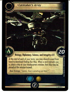 TARJETA PROMOCIONAL STAR TREK CCG 2E 0P79 ARREGLO DE CUIDADORES - Imagen 1 de 1