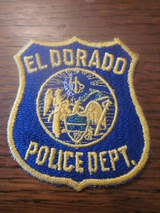 EL DORADO ARKANSAS AR POLICE DEPT PATCH - Picture 1 of 2