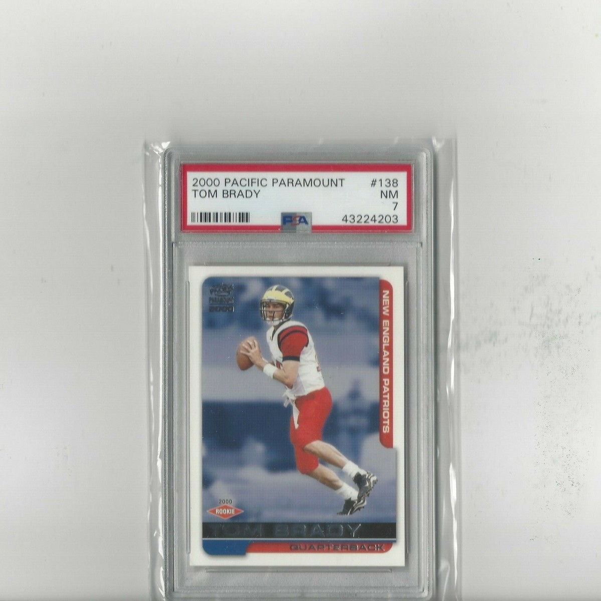 その他 2000 PARAMOUNT #138 TOM BRADY Tom Brady #138 Prices [Rookie] | 2000 Pacific Paramount