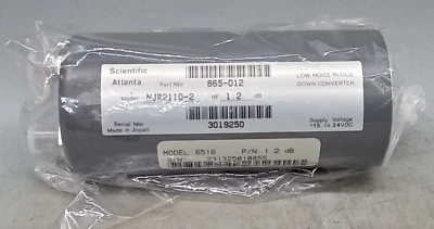 1 convertidor de bloqueo de bajo ruido NF - 1,2 dB MODELO NJR2110-2 HECHO EN JAPÓN Foto 1 de 4