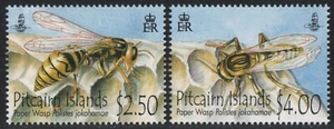 Pitcairn 2011 - Mi-Nr. 827-828 ** - MNH - Wespe / Wasp - Bild 1 von 1