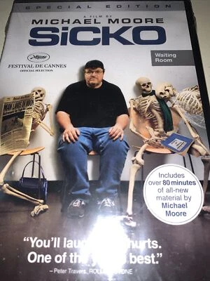 Sicko DVD Comedy (2007) Michael Moore - New & Sealed - RefNDVD3 - Image 1 of 2