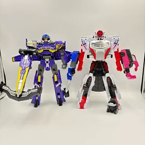 Power Rangers Bakuage Sentai DX Boonboomger Robo & DX Byunbyum Mach Robo Set - Picture 1 of 6