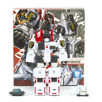 Dr Wu Customs Metroplex DW-E54 Iron Fortress mini Action Figure toy in stock - Image 1 of 4