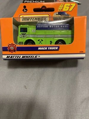 1998 MATCHBOX SUPERFAST #67 MACK TRUCK ACTION METRO BASE НОВЫЙ В КОРОБКЕ РЕДКАЯ КОЛЛЕКЦИЯ - Изображение 1 из 2