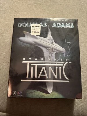 Starship Titanic (PC, 1998) Windows 95 CD ROM Big Box New Sealed - Image 1 of 4