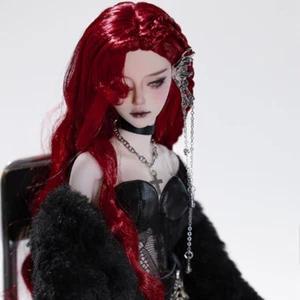 1/4 BJD Doll Ball SD Resin Joint Face Makeup Bare Doll Nissa Model Sexy Girl Toy - Bild 1 von 10