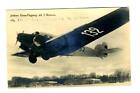 Junkers G-23 Real Photo Postcard 3 Engine Passenger Plane 1924