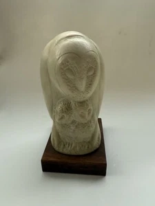 RÉPLICA MUSEO ALVA AMR 1965 GRETE SCHUYLER ESCULTURA MATERNIDAD BÚHO BÚHOS - Imagen 1 de 7
