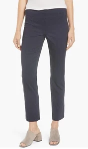 🔥 $148 Nic & Zoe Dotted Up Mid Rise Pants Navy Petite Sz 4P Style R181801P 🔥 - Picture 1 of 7