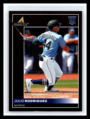 ⚾ JULIO RODRIGUEZ 2022 PANINI CHRONICLES PINNACLE RC # 12 - Image 1 of 2