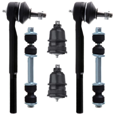 6x Front Outer Tie Rod Sway Bar Lower Ball Joints For 1982-1992 PONTIAC FIREBIRD Foto 1 de 4